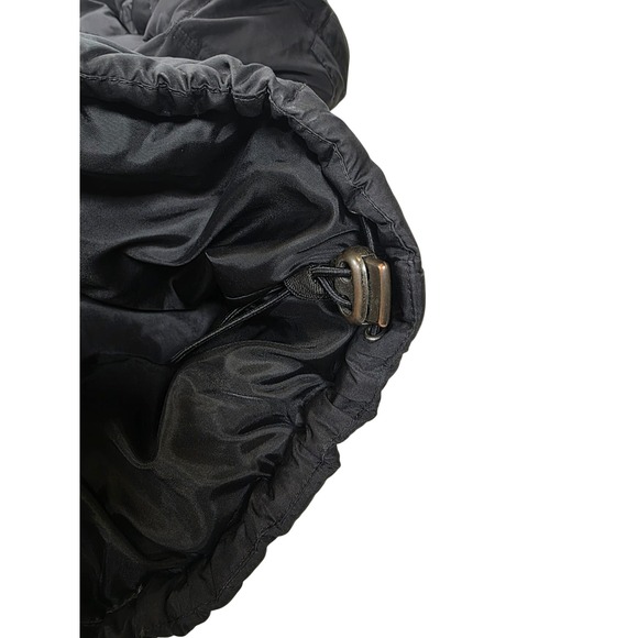 Y2K Style Dockers Black Puffer Jacket Men's L Insulated Winter Coat - Picture 11 of 16